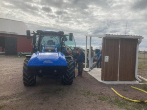 biogas-traktor New Hollands demobiogastraktor T6.180 MP