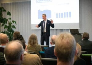 Henrik Sjölund, vd för Holmen.