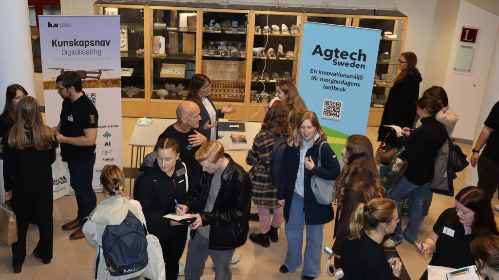 Mässa vid Ultuna Näringslivsdag.