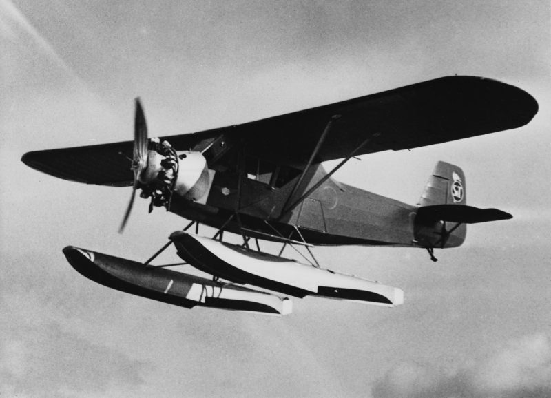 ASJA Viking I, vid flygning 1931.